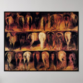 馬の足裏 ポスター (正面)