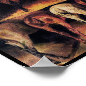 馬の足裏 ポスター (角)