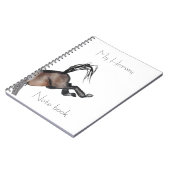 馬の足 ノートブック (左側)