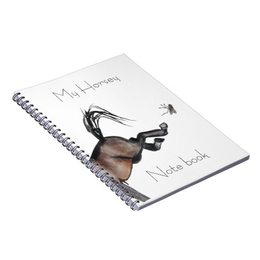 馬の足 ノートブック (右側)