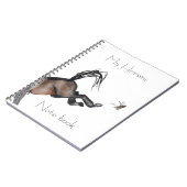 馬の足 ノートブック (左側)