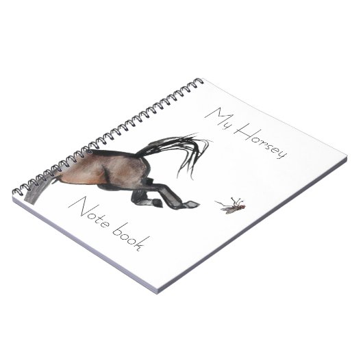 馬の足 ノートブック (左側)