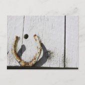 馬の蹄鉄 ポストカード (正面)