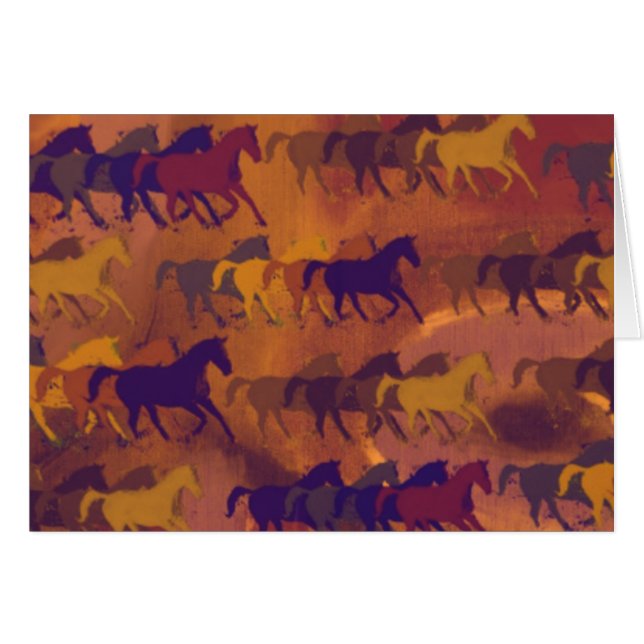 馬の農場パターン (正面横)