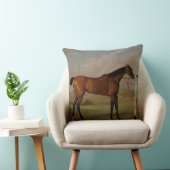 馬の農場牧場乗車は西部のウマ科のなペットを遊ばします クッション (椅子)