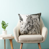 馬の農場牧場乗車は西部のウマ科のなペットを遊ばします クッション (椅子)