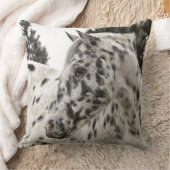 馬の農場牧場乗車は西部のウマ科のなペットを遊ばします クッション (ブランケット)