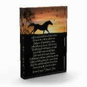 馬の追悼の言葉 フォトブロック (左)