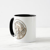 馬の野生の飼い慣らし時代の無いコレクション マグカップ (正面左)