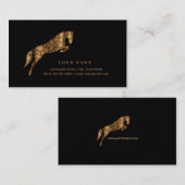 馬の金ゴールド |馬の金ゴールドサークル 名刺 (正面/裏面)