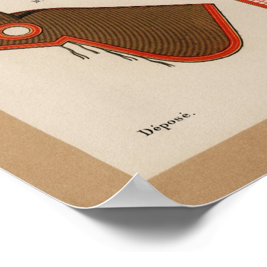 馬の鋲 ポスター (角)