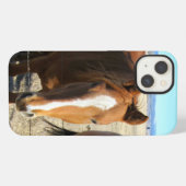 馬の電話ケース iPhoneケース (裏面横)