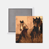 馬の霊 マグネット (正面/裏面)