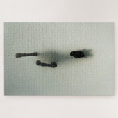 馬の霧を突破 – 抽象芸術アート ジグソーパズル (横)