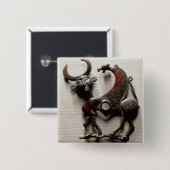 馬の頬の部分は人間の形でかみました 缶バッジ (正面&裏面)