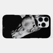 馬の頭と脚 iPhoneケース (裏面横)