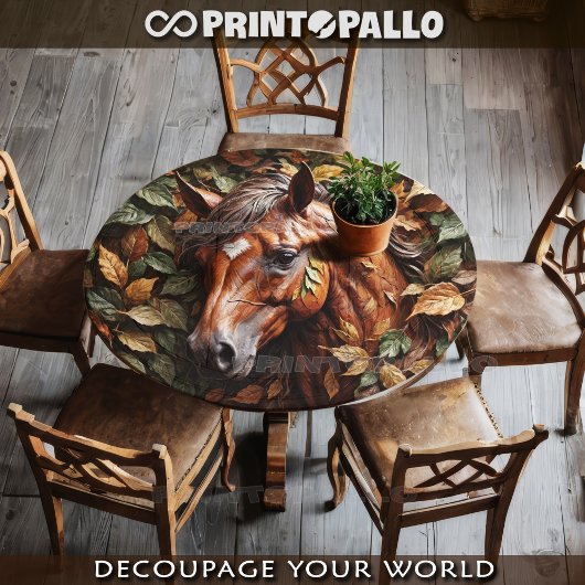 馬の頭の紅葉 薄葉紙