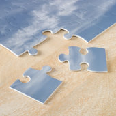 馬の頭は青い空の想像力を雲 ジグソーパズル (側面)