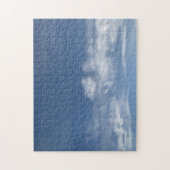 馬の頭は青い空の想像力を雲 ジグソーパズル (縦)