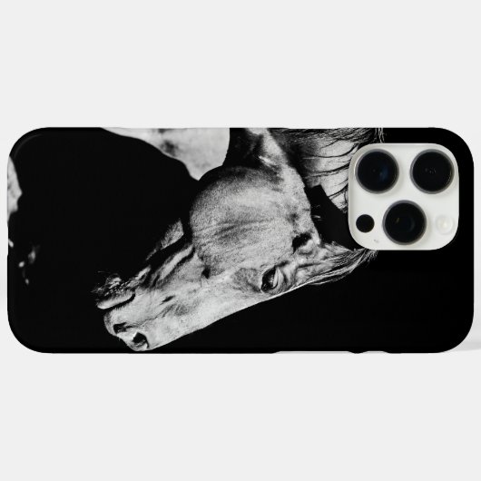 馬の頭脚 Case-Mate iPhoneケース (裏面 (横))