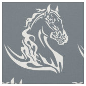 馬の頭 ファブリック (クローズアップ)