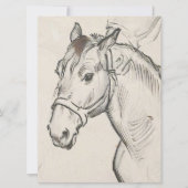 馬の頭（Alfred Dehodencq著） カード (正面)