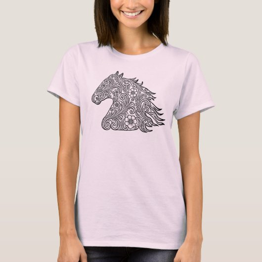 馬の頭Tシャツ Tシャツ (正面)