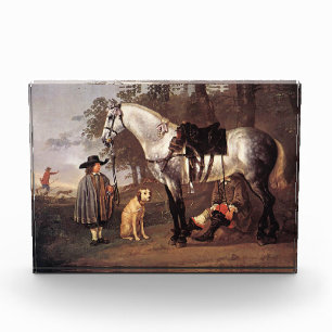 馬の風景Aelbert Cuyp フォトブロック
