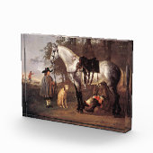 馬の風景Aelbert Cuyp フォトブロック (右)