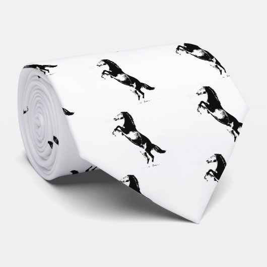 馬の飼育 ネクタイ (ロール)