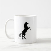馬の養育 コーヒーマグカップ (左)