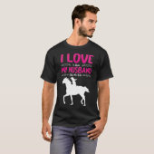 馬の馬のことわざに乗って、馬のシャツのギフトおもしろい Tシャツ (正面フル)
