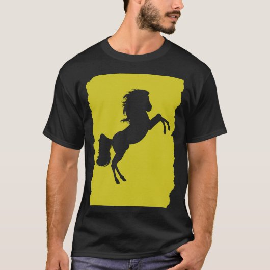 馬の馬のビビとティナ Tシャツ (正面)