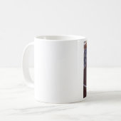 馬の馬の馬、陽気なカウボーイ コーヒーマグカップ (正面左)