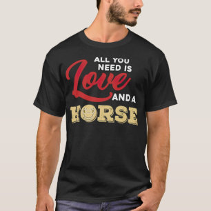 馬の馬好きギフトT馬のことわざthelwell Tシャツ