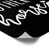 馬の馬好きEquのために弟をおもしろい交換する ポスター (角)