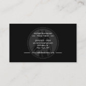 馬の馬術 名刺 (裏面)