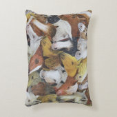 馬の馬 アクセントクッション (正面(垂直))