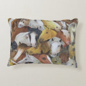 馬の馬 アクセントクッション (裏面)