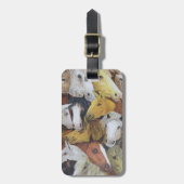 馬の馬 ラゲッジタグ (正面縦)