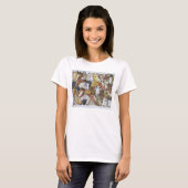 馬の馬 Tシャツ (正面フル)