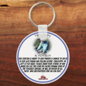 馬の骨 キーホルダー (正面)