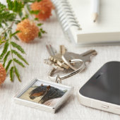 馬の鬣 キーホルダー (側面)