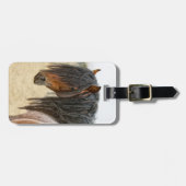 馬の鬣 ラゲッジタグ (正面横)