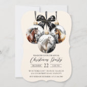 馬の黒と金ゴールドクリスマス (正面)