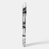 馬の黒白の美術写真 Case-Mate iPhoneケース (裏面 / 右)