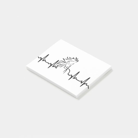 馬のekg ポストイット (アングル)