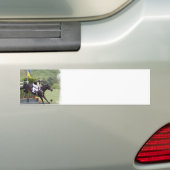 馬のEventingのバンパーステッカー バンパーステッカー (車上)