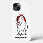 馬のiPhoneケース Case-Mate iPhoneケース (裏面)