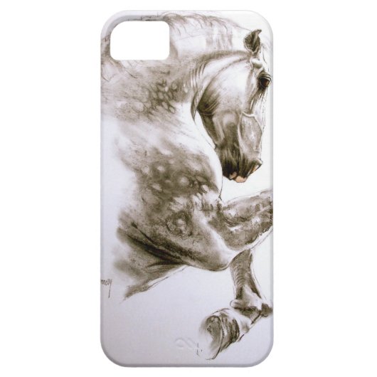 馬のiPhone 5の穹窖ID Case-Mate iPhoneケース (裏面)